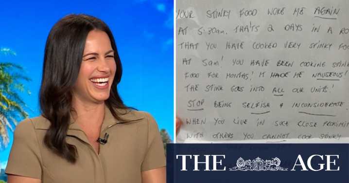 Neighbour feud sparks over late night cooking