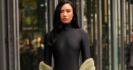 Demi Lovato’s Bodysuit & Sheer Tights Look Turns Heads
