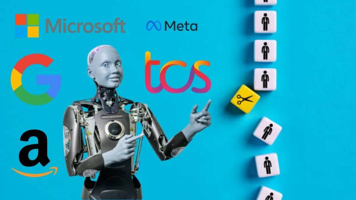 Robots replace humans: Amazon, Meta, TCS, Microsoft announce massive layoffs as AI takes over
