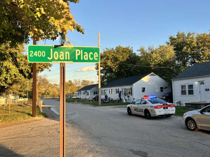 Police investigate hit and run on Joan Ave in Evansville