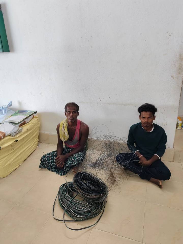 Two poachers held in Ganjam, sent to jail
