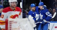 Domi scores late winner as Leafs fan Flames 4