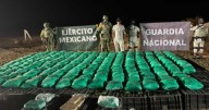 Aseguran en Sonora más de una tonelada de metanfetamina oculta en tractocamión