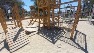 VDO: Plaza cívica de Villa Jardín se deteriora a menos de un año de ser inaugurada