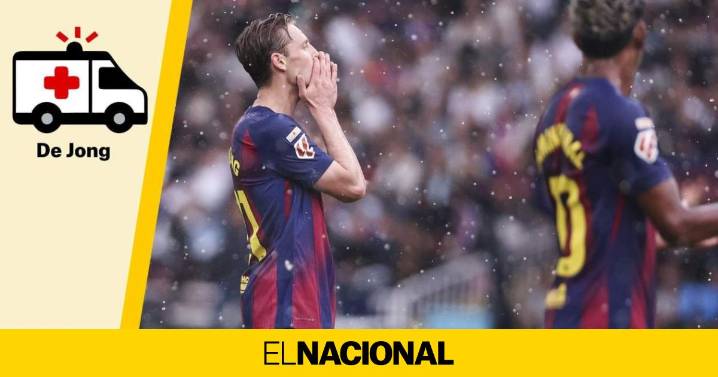 Lesión de De Jong: qué le pasa, qué lesión tiene y cuánto tiempo estará de baja con el Barça