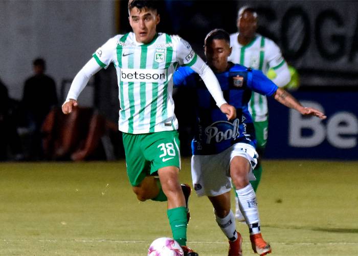 En La Independencia, Boyacá Chicó y Atlético Nacional empataron 1×1