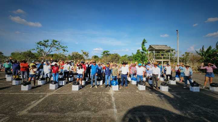 Con ayudas humanitarias se beneficiaron a más de 200 familias en Maní