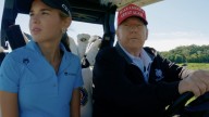 Trump revela cuál es su sueño, al ser entrevistado por su propia nieta mientras jugaban golf