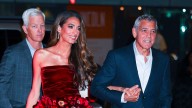 Amal Clooney Kicks off Party Season Early in a Velvet Mini