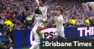 Vinicius Jr dazzles with dancing feet