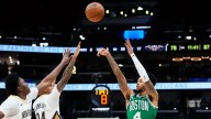 Anfernee Simons desata tormenta de triples y lleva a los Celtics a su primera victoria