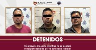 Aseguran a tres personas por amenazas y vehículo con reporte de robo