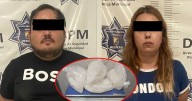 Pareja es detenida con más de un kilo y medio de metanfetamina en Coral Maya