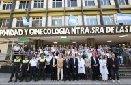 El gobernador Osvaldo Jaldo visitó el Centro de Diagnóstico por Imágenes para la mujer