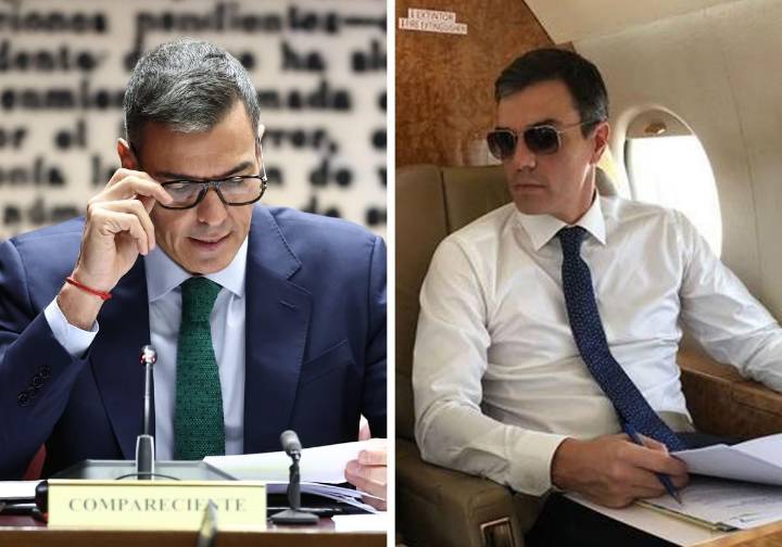 Y el presidente se puso las gafas