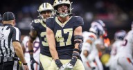 Another Saints rookie got a small opportunity to show what he could do against New England