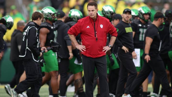 Indiana's Curt Cignetti is unanimous pick for top coach as AP unveils Big Ten midseason awards