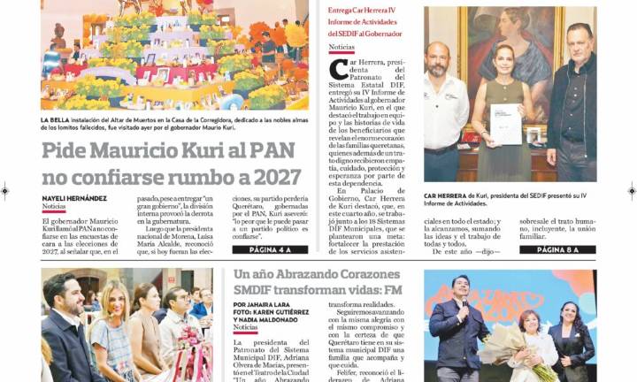 ¡Conoce la Portada de Hoy!