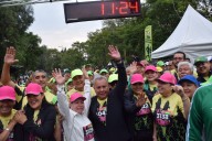 Trabajadores al Servicio del Estado participan en carrera atlética