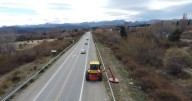 Advierten por trabajos sobre la Ruta 40, entre Bariloche y Dina Huapi: detectaron cartelería no autorizada