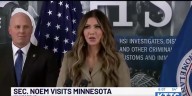 Homeland Security Secretary Kristi Noem visits Minnesota, speaks on immigration enforcement