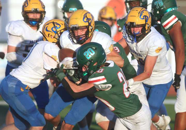 Wilcox, Anderson return to football to spark first section title berth for Thief River Falls since 2010