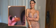 Ana del Castillo perdió un diente tras comer un dulce típico, su reacción conquistó las redes