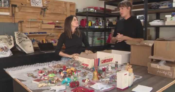 Altadena residents collect ornaments hoping to bring joy to community following Eaton Fire