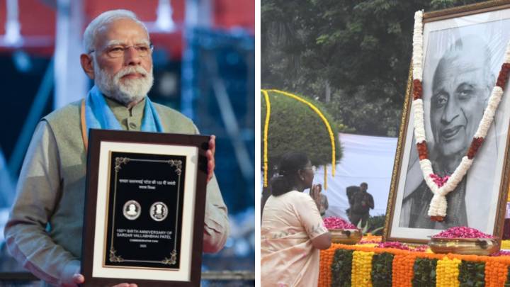 Sardar Vallabhbhai Patel’s 150th birth anniversary: PM Modi unveils stamp, coin; Amit Shah flags off ‘Run for Unity’
