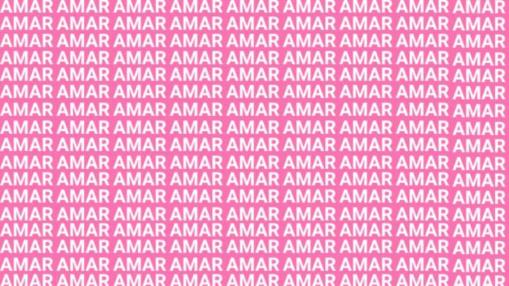 Solo una mente desarrollada puede encontrar la palabra "AMOR" en menos de 5 segundos