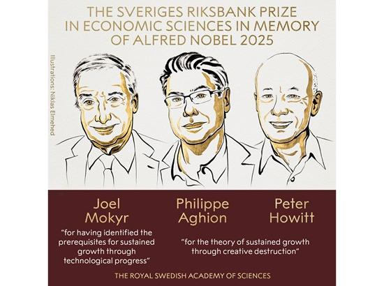 2025 Nobel Economics Prize announced; Details Inside [ FULL VIEW ]