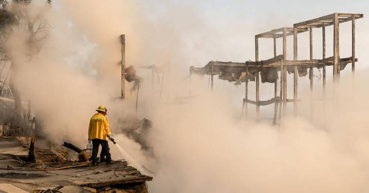 Man charged with sparking the most destructive wildfire in Los Angeles history