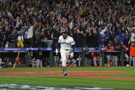 Polanco hits winning single in the 15th inning as the Mariners beat the Tigers to advance to ALCS