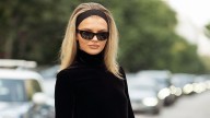Vestidos de manga larga para looks elegantes en invierno 2025