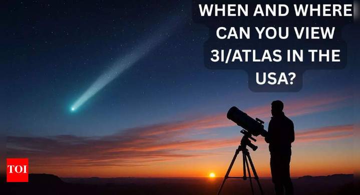 Viewing 3I/ATLAS in the USA: When and how you can get a glimpse of a comet from another star system