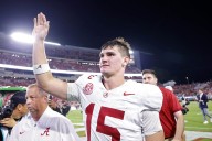 Ty Simpson passes first big test, plays his way into early
