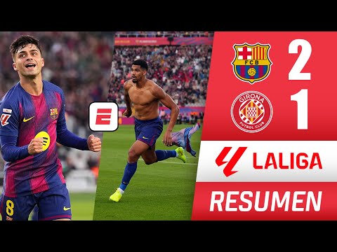 Barcelona vs. Girona (2-1): resultado, resumen y goles del partido por LaLiga 