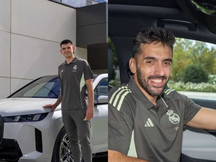 Campazzo y Deck estrenan autos de lujo en el Real Madrid