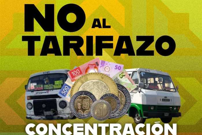 Ciudadanía se moviliza contra el “tarifazo” en el Estado de México