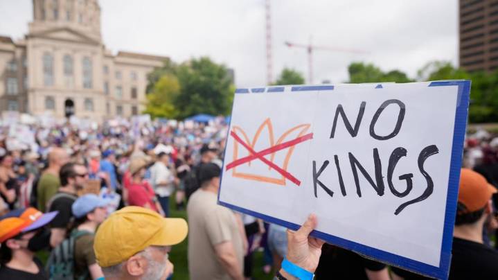 When is the No Kings Day protest in October?