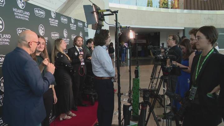 Filmmakers hit the red carpet for opening night of the Heartland Film Festival