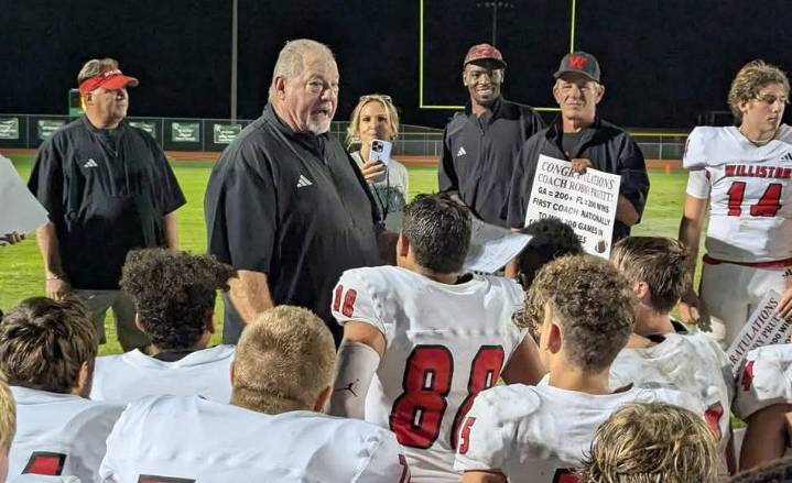 Robby Pruitt first prep coach to win 200 in two states