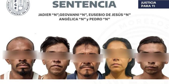 Grupo de secuestradores ligado a la Familia Michoacana suma sentencia de 750 años de prisión en Morelos