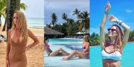 La lujosa escapada de Sabrina Rojas con su hija Esperanza al Caribe: hotel exclusivo y playas paradisíacas