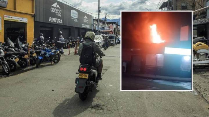 ¿Qué pasó? Encontraron cuerpo calcinado tras incendio en local de La Bayadera