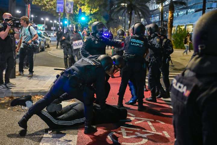 Protesta propalestina en partido de la EuroLeague de Basquetbol deja cinco detenidos