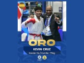 Nicaragüense Cruz sorprende en 75 kg de kárate en Centroamericanos (+Foto)