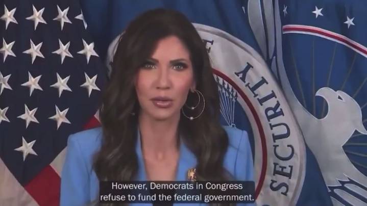 Gerald R. Ford Airport is not showing Kristi Noem's airport safety video blaming Democrats for government shutdown