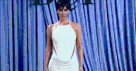 Kim Kardashian Does More With Less in Bold White Bodysuit for BoF Gala