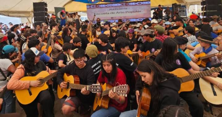 El Maruchito reunió fe, arte y pueblo en Aguada Guzmán